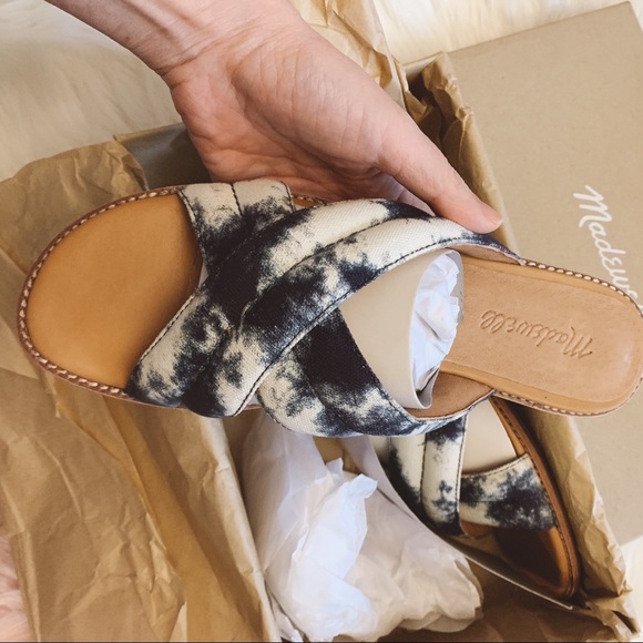 Madewell The Skyler Slide Sandal in Tie-Dye - Picture 7 of 9